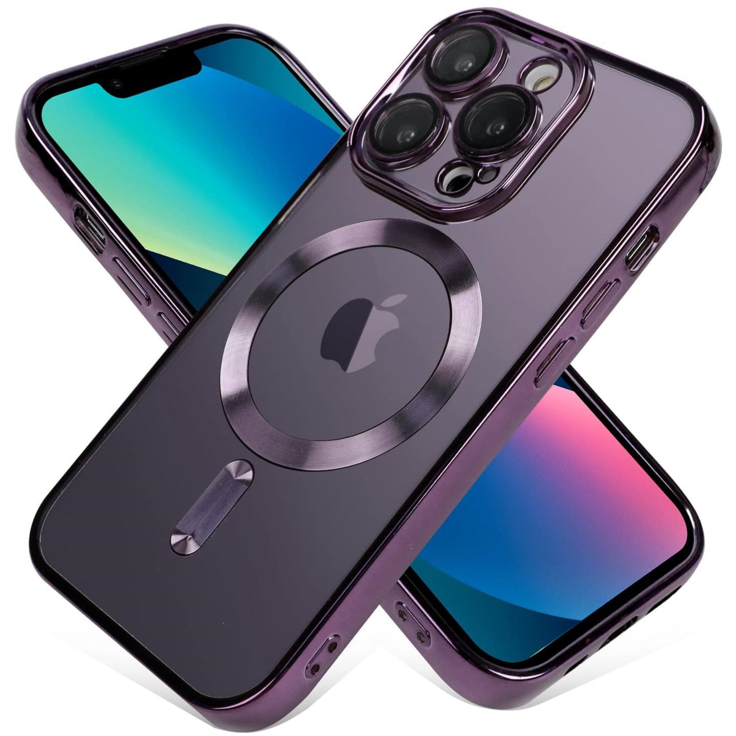 Bowi chrbty pre Apple iPhone 14 Pro Max Premium fialové
